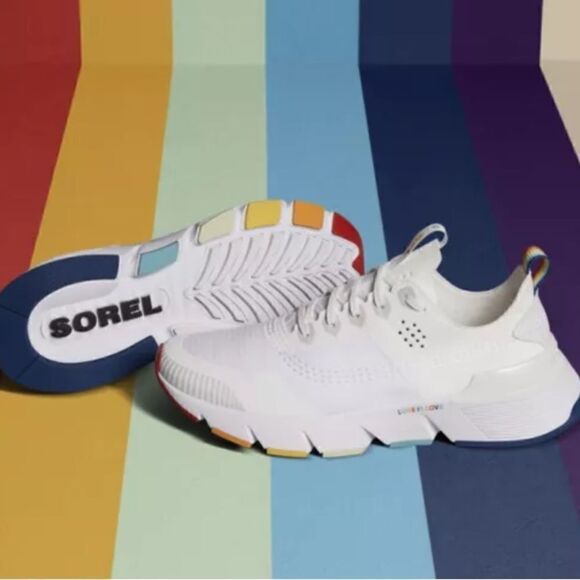 - Sorel  kinetic rush rainbow EVA footbed lightweight sneaker size 11 new - Picture 1 of 16